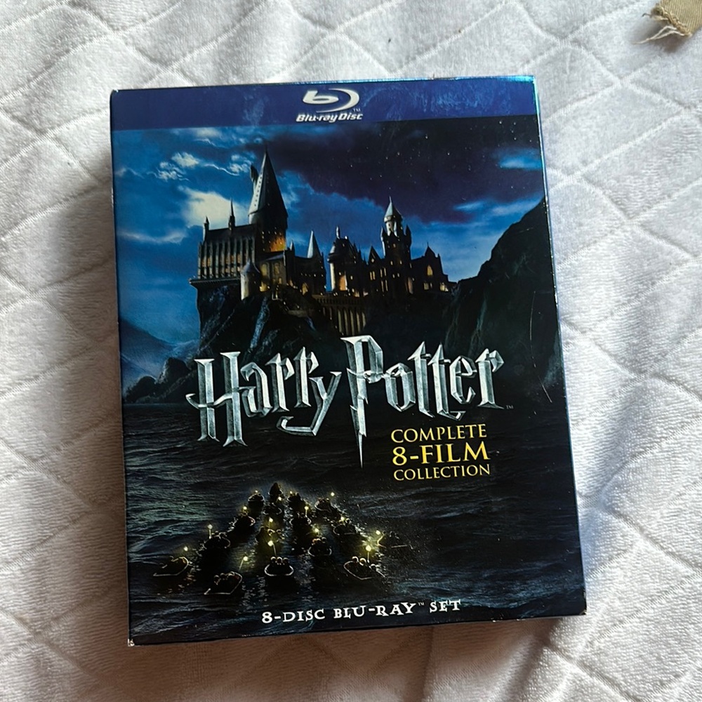 Harry Potter Complete 8-Film Collection Blu-ray Set